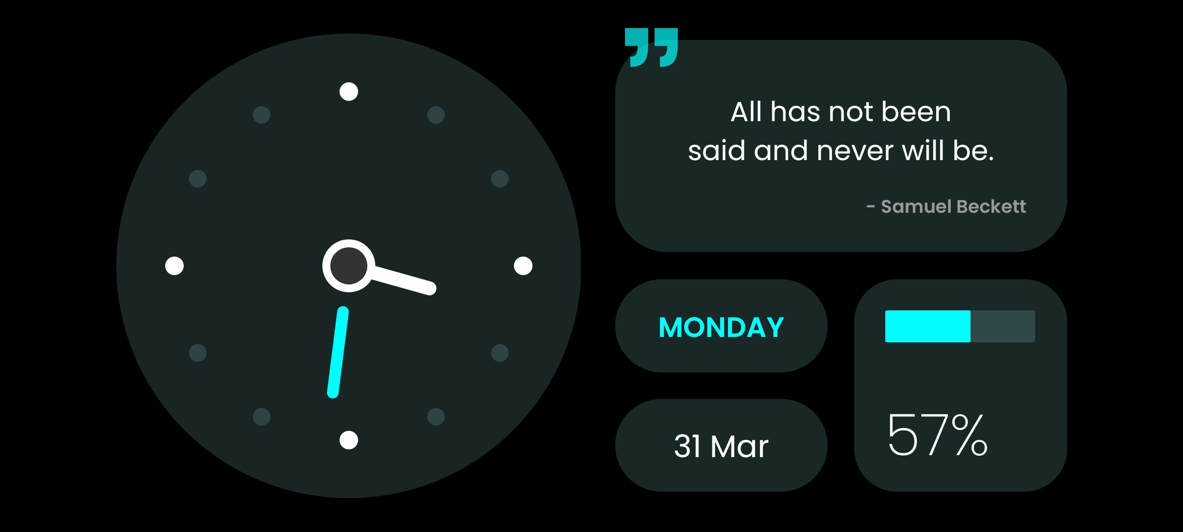 Focus Dock standby desk clock app screenshot 2